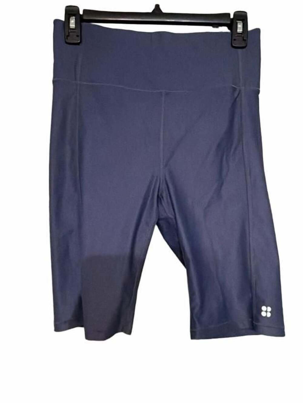 Sweaty Betty Cycling Shorts Size M Blue High Shine SB5326